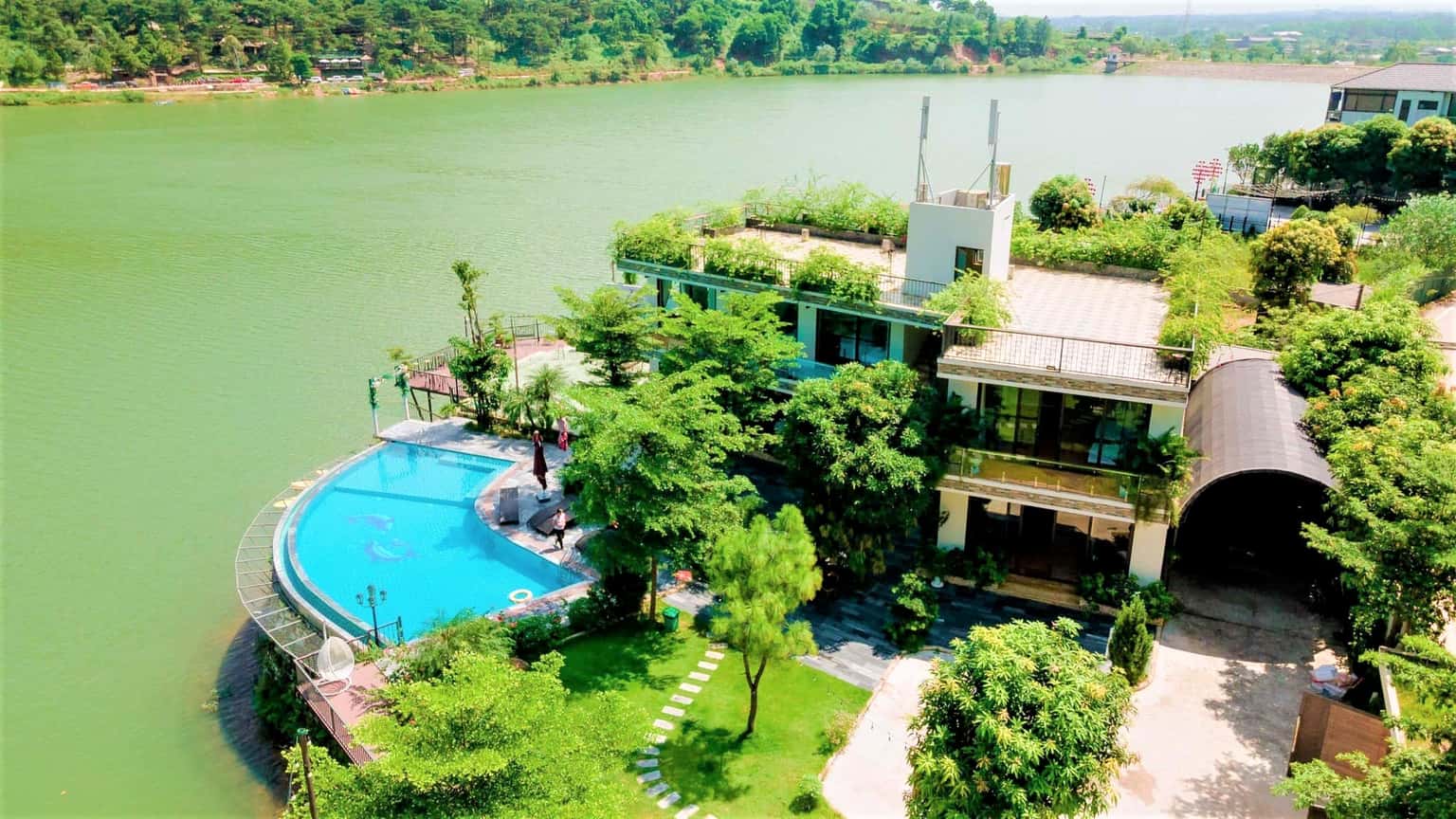位于Sóc Sơn Đồng Đò湖的Cosy House Villa K1 — 照片 1
