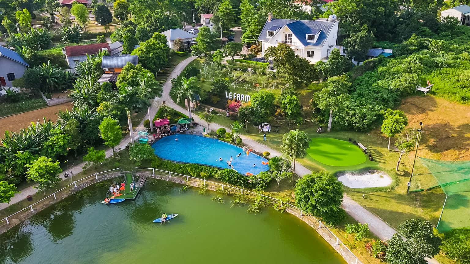 Nhà Gỗ Ven Suối (Le Farm) tại Vân Hòa, Ba Vì — ảnh 9
