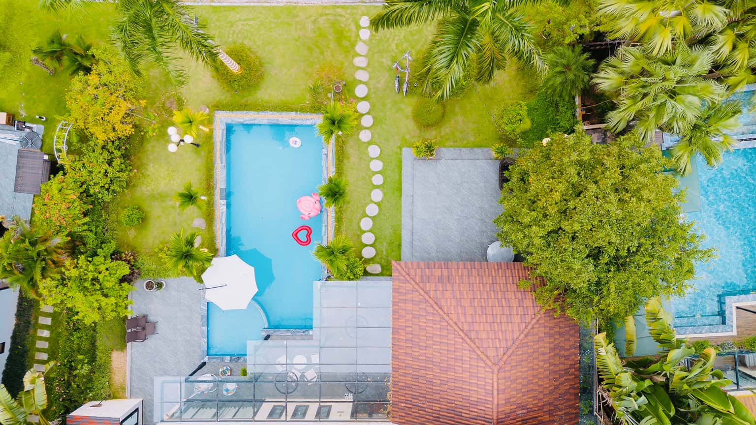 Private swimming pool
