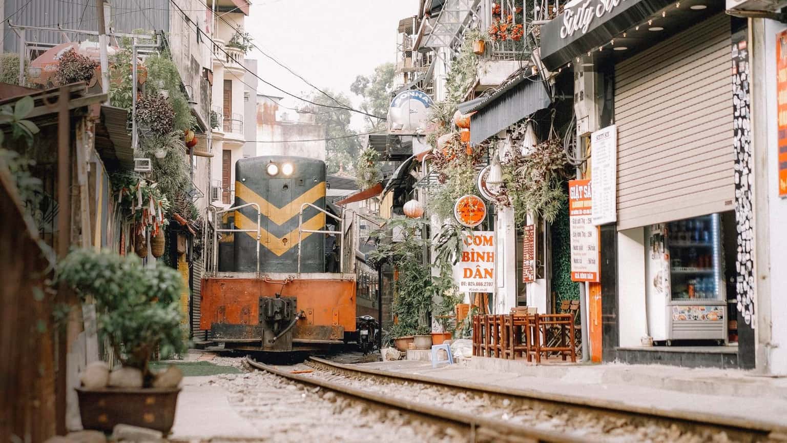 Phố đường tàu Hà Nội  — ảnh 8