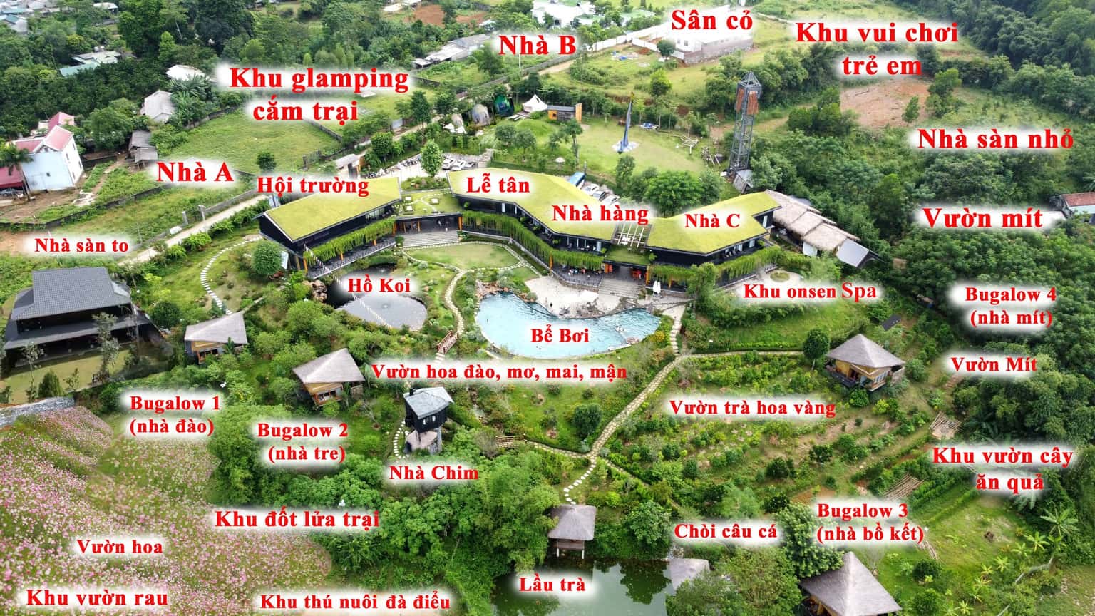 Bungalow - Satoyama tại Lương Sơn, Hoà Bình — ảnh 6