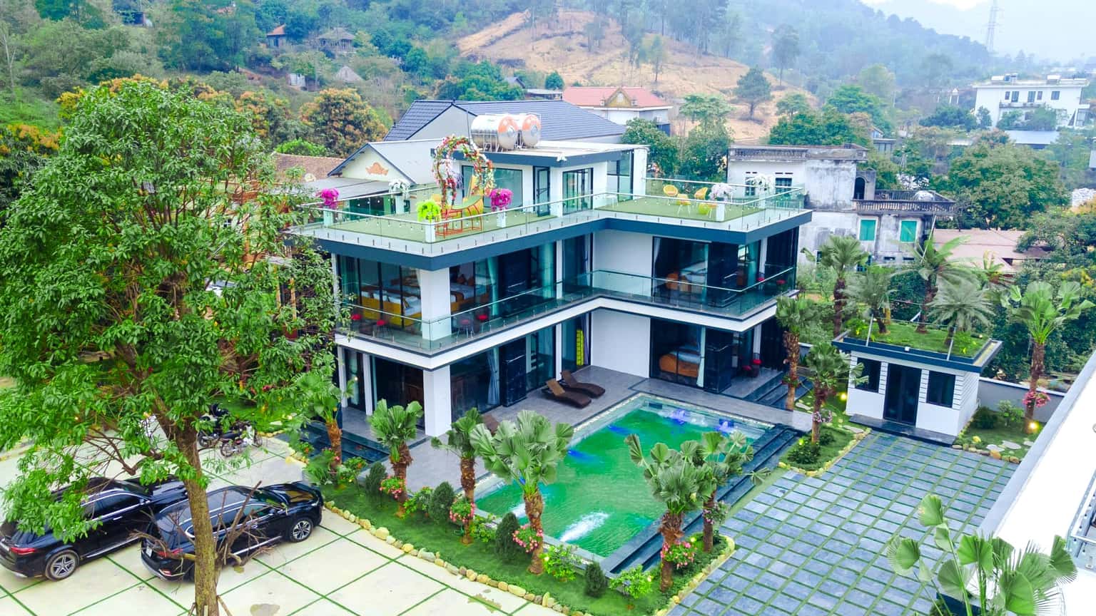 位于Sóc Sơn Đồng Đò湖的Đào Hoa Viên整区 — 照片 8
