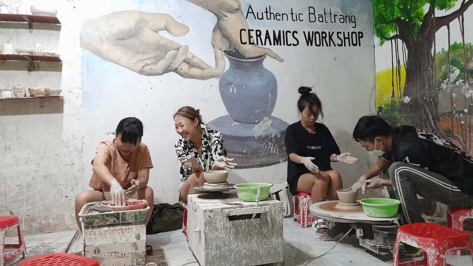 bat trang pottery class in old quarter hanoi