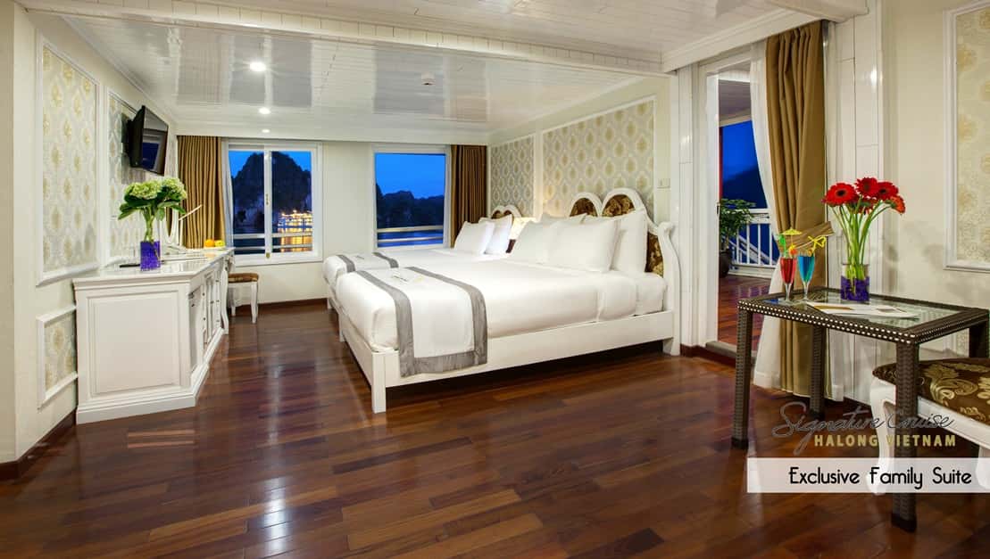 singnature cruise 16 cabins cruise ha-long bay