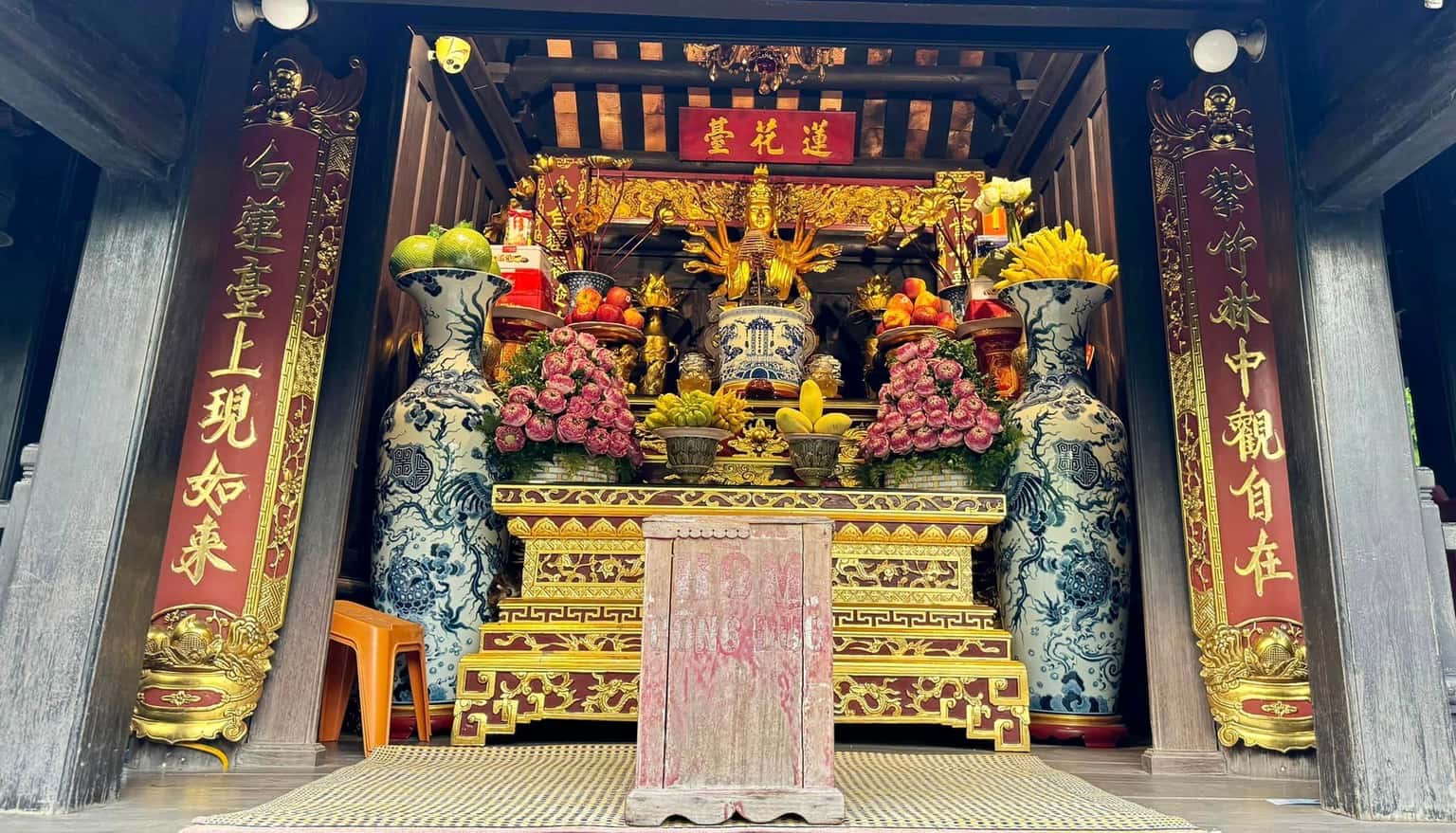 chua mot cot hanoi