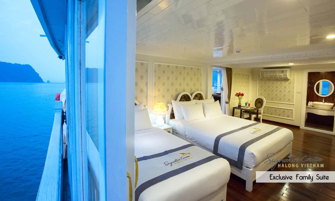 singnature cruise 16 cabins cruise ha-long bay
