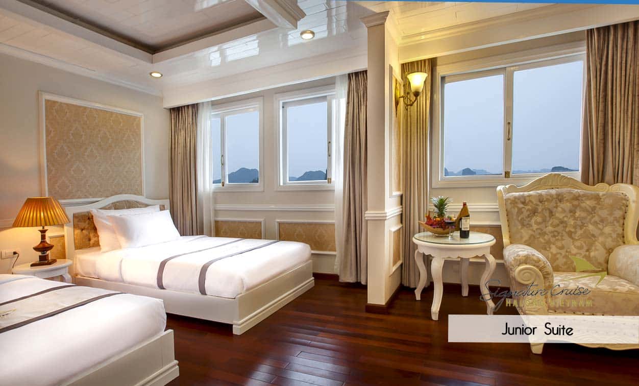 singnature cruise 12 cabins cruise ha-long bay