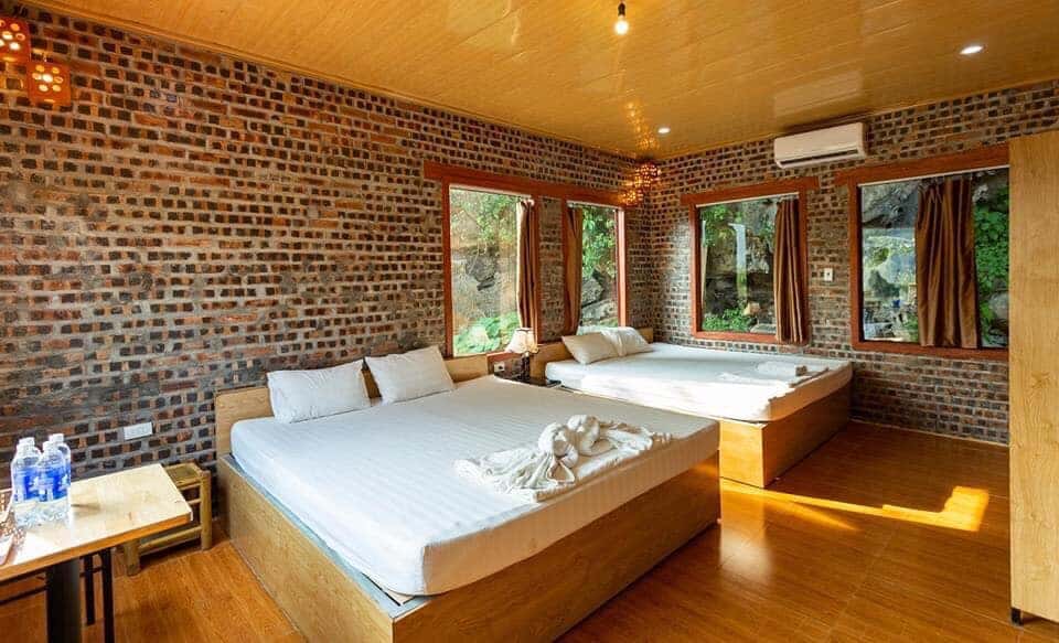 justfly family bungalow ham rong homestay ninh ninh