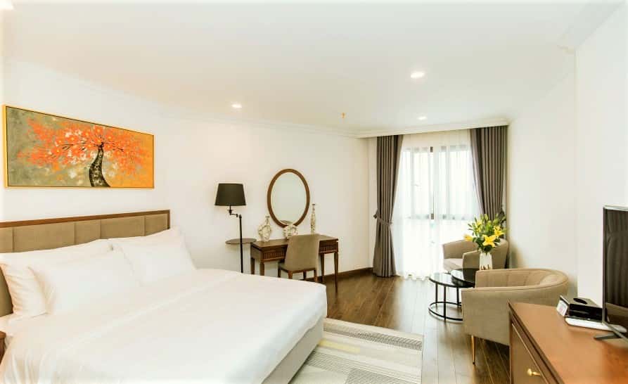 justfly phong standard khu pool view glory resort son tay