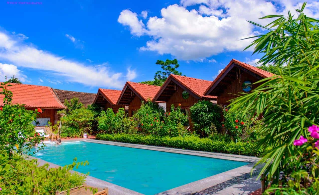Tam Coc Garden Homestay - Bungalow đôi view bể bơi, Ninh Bình — ảnh 3