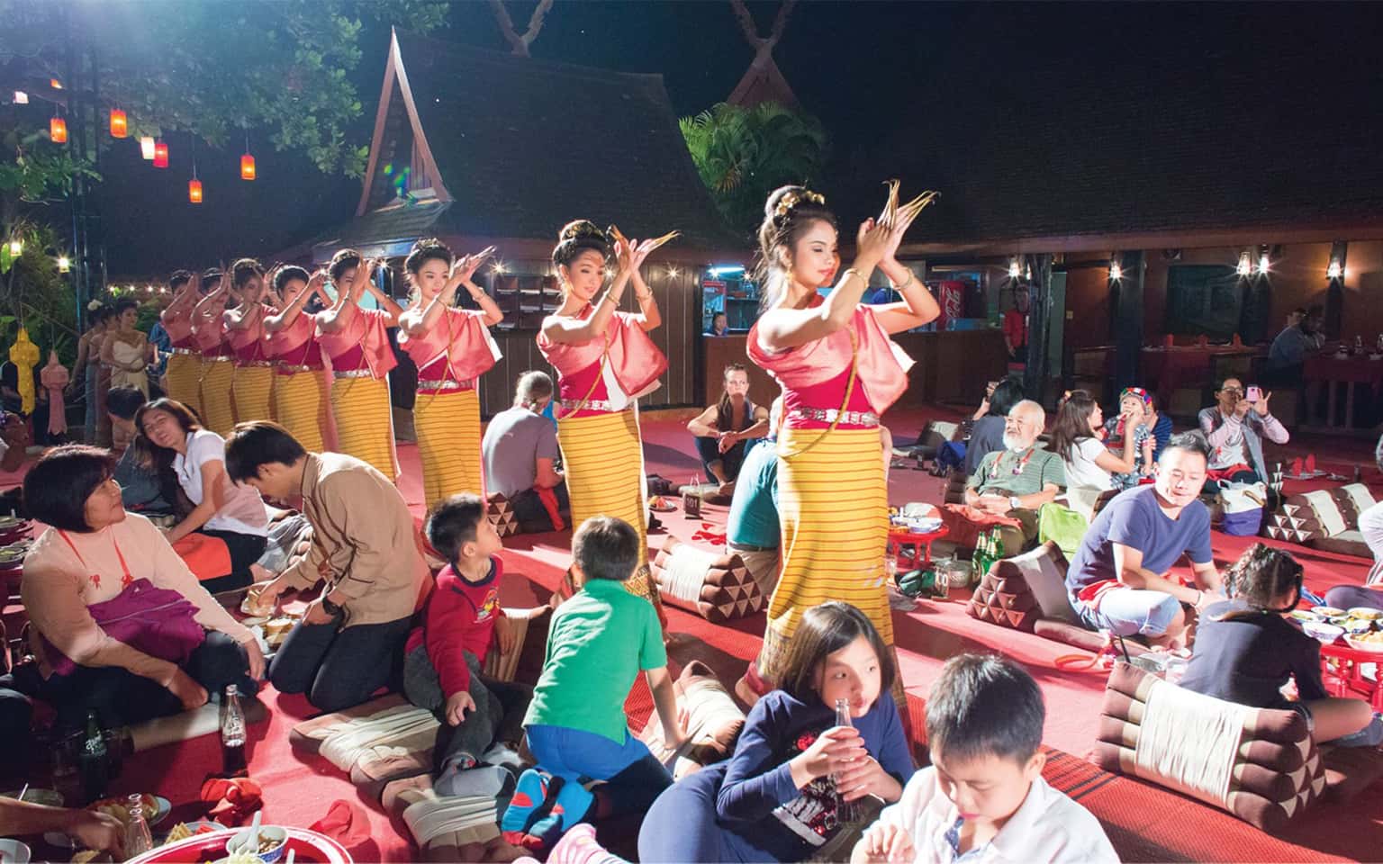 justfly khantoke dinner chiang mai thailand