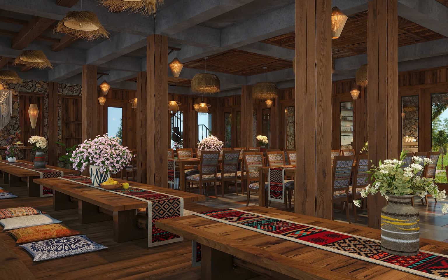 Nhà Ban (Mít Retreat) tại Đà Bắc, Hòa Bình — ảnh 20