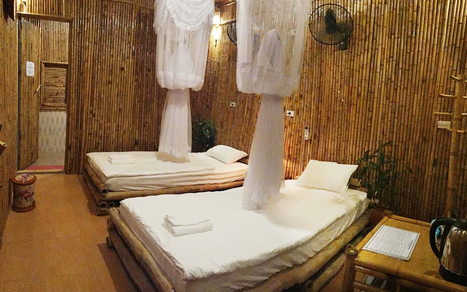 justfly twin room ham rong homestay ninh binh  