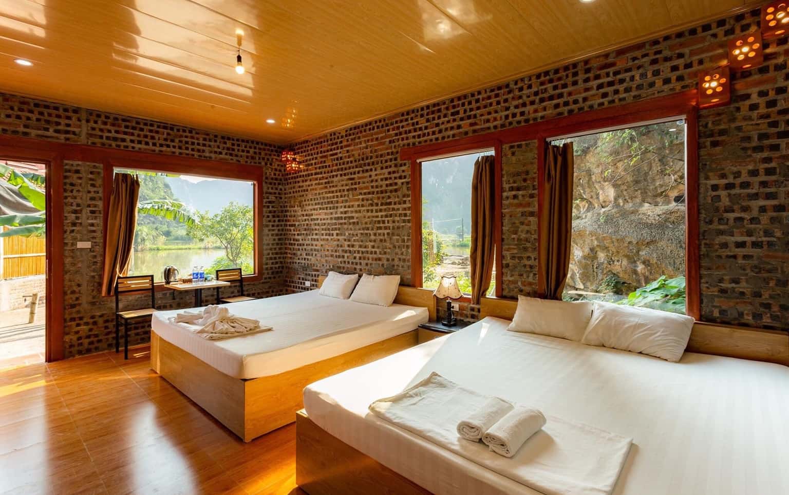 justfly family bungalow ham rong homestay ninh ninh