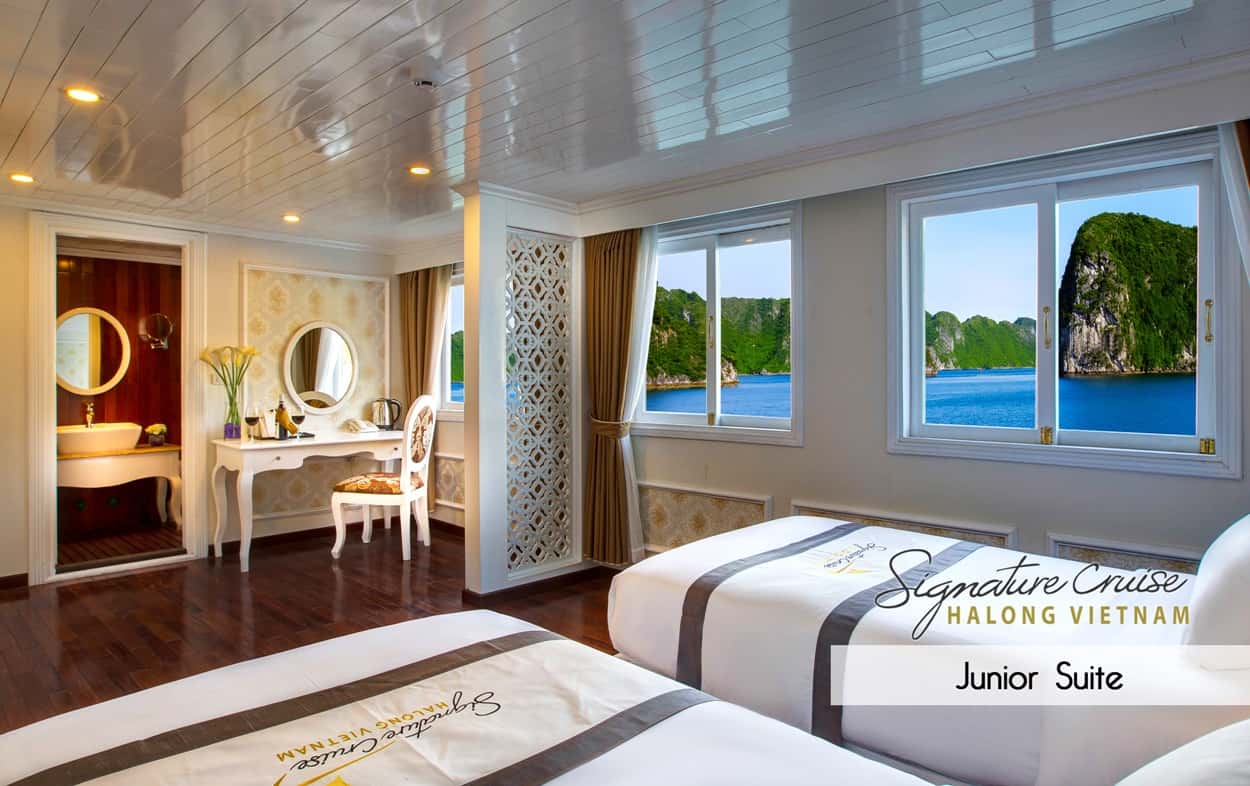 singnature cruise 16 cabins cruise ha-long bay