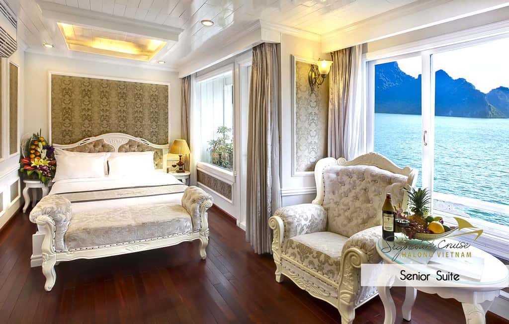 singnature cruise 12 cabins cruise ha-long bay