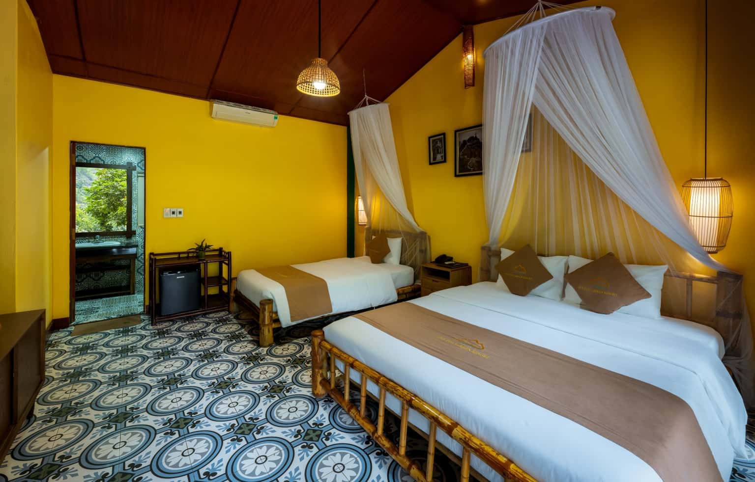 justfly ans eco garden deluxe garden view triple ninh binh 