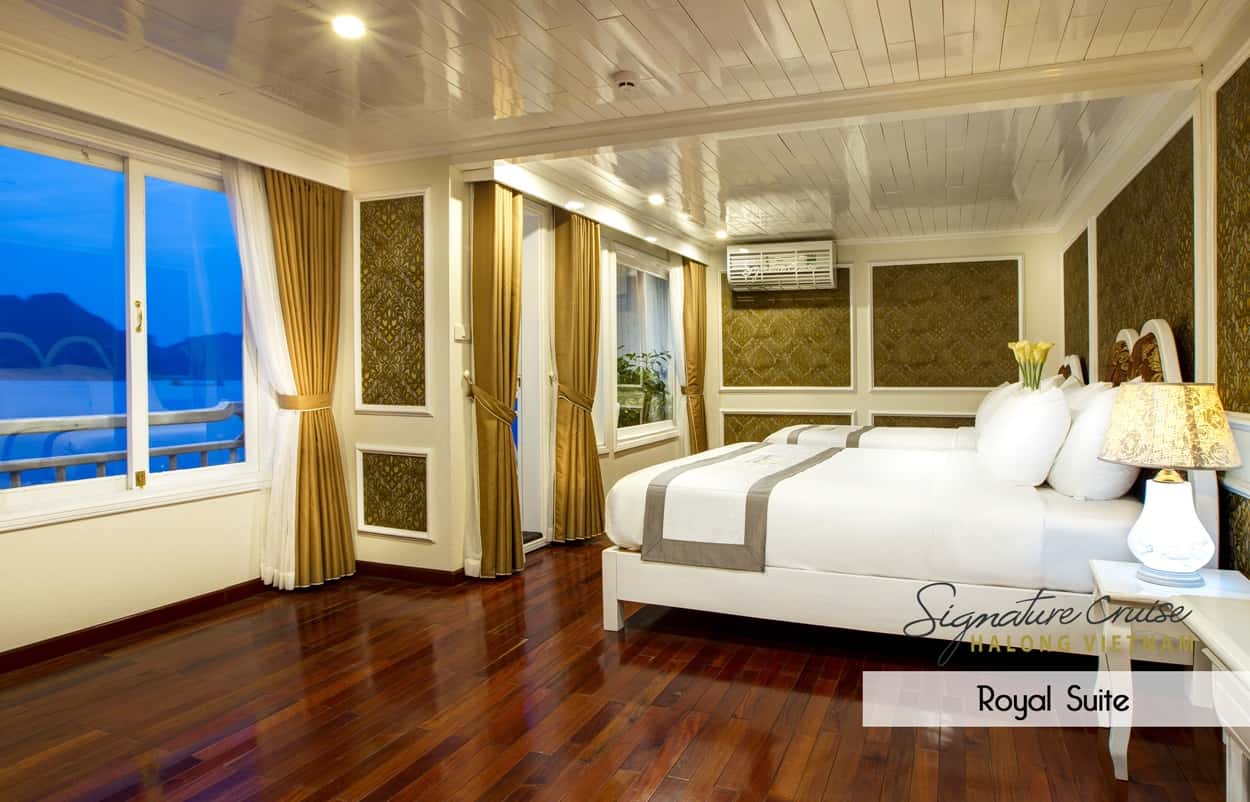 singnature cruise 16 cabins cruise ha-long bay