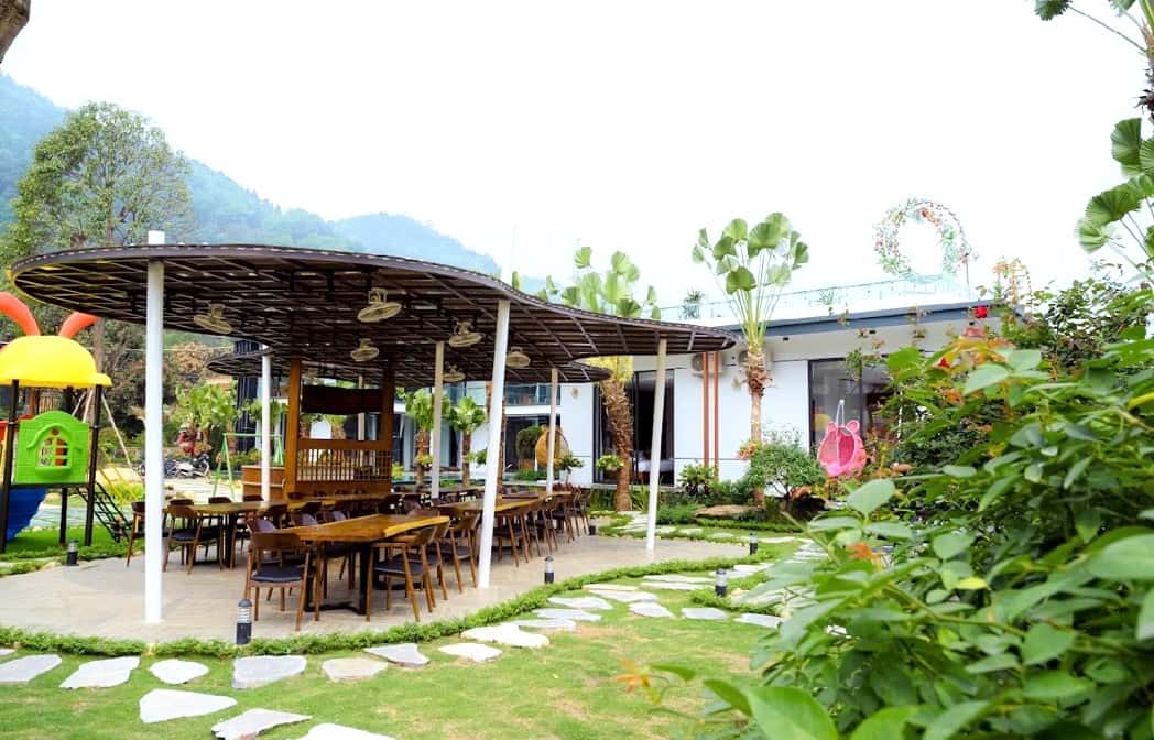 位于Sóc Sơn Đồng Đò湖的Đào Hoa Viên整区 — 照片 15