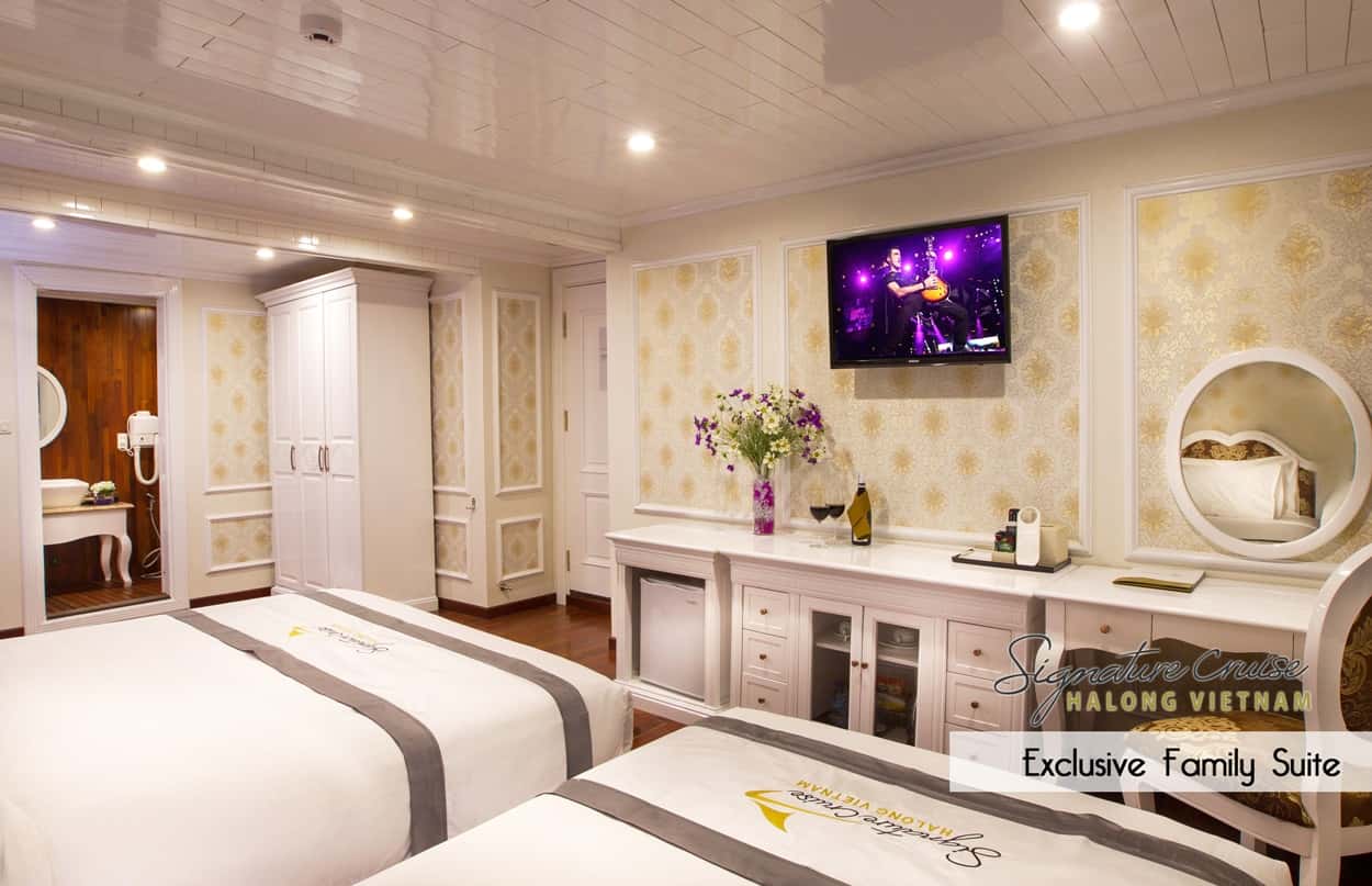 singnature cruise 16 cabins cruise ha-long bay