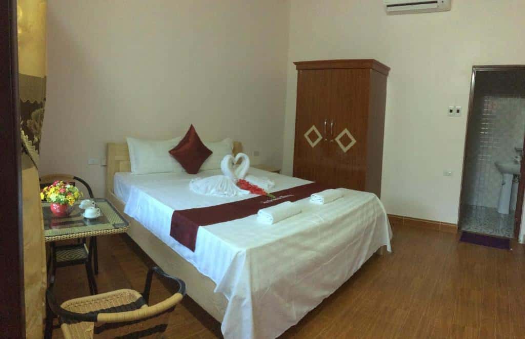 justfly deluxe bungalow double room tam coc westlake homestay ninh binh