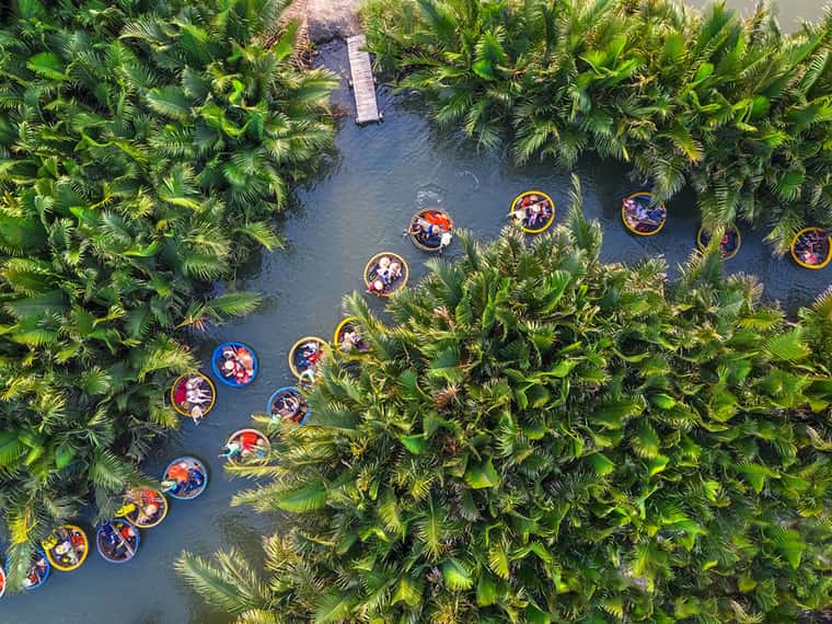 justfly rung dua bay mau hoi an