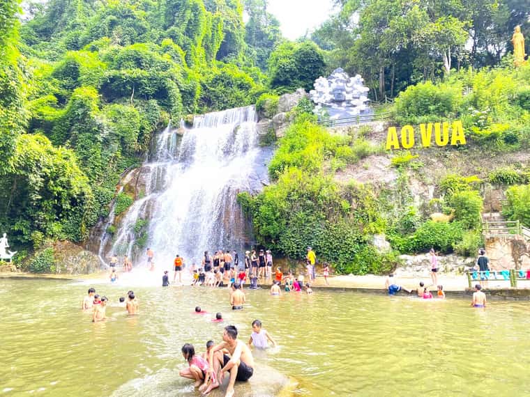 justfly khu du lich ao vua ba vi hanoi