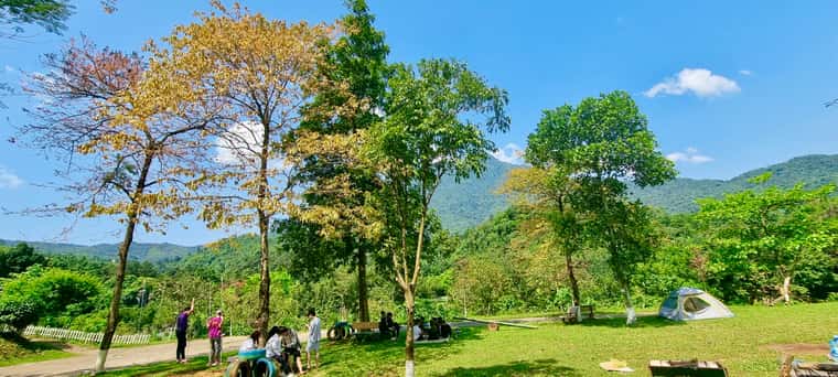 justfly Sơn Tinh Camp campground Ba Vì Hà Nội